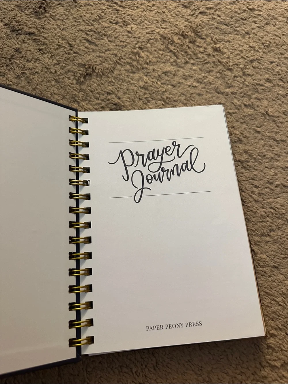 Prayer Journal